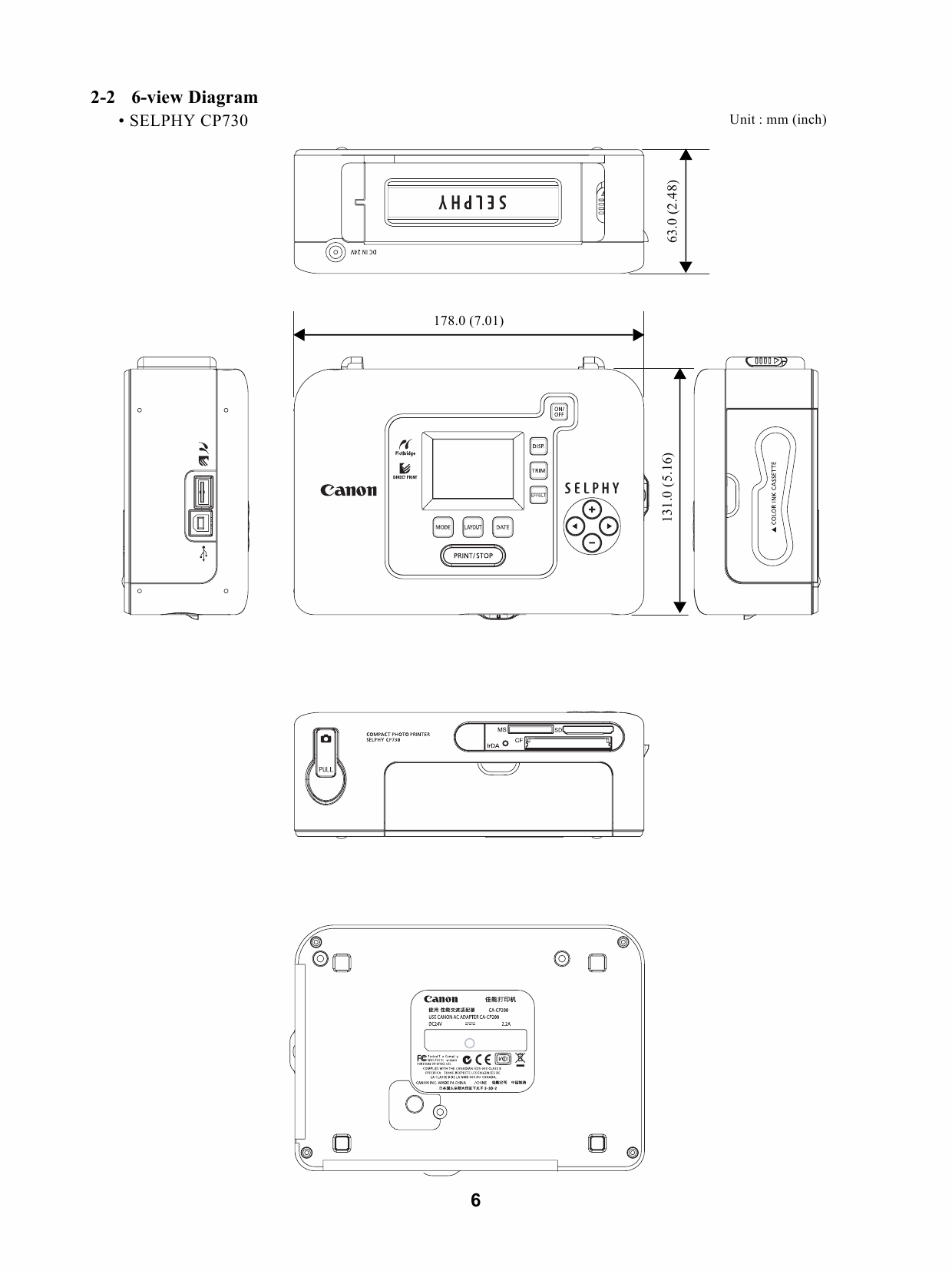 Canon SELPHY CP730 CP720 Service Manual-3